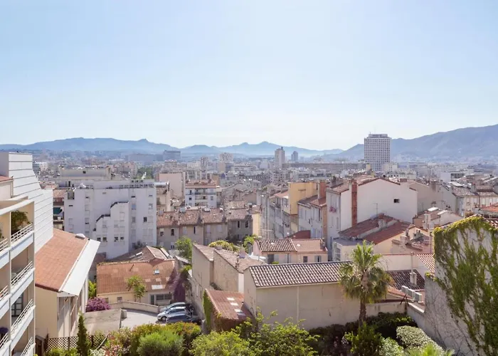 Appartement Standing Marseille 4 pers Clim Parking